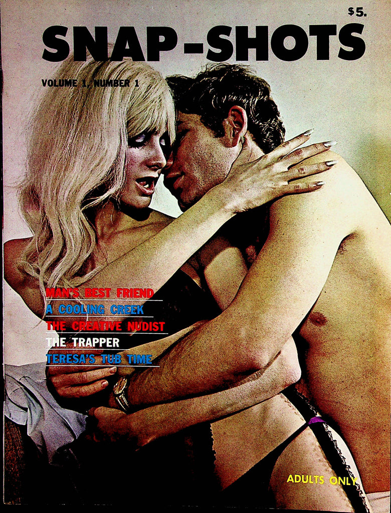Snap-Shots Magazine  Teresa's Tub Time  vol.1 #1  1970's   101922lm-p3
