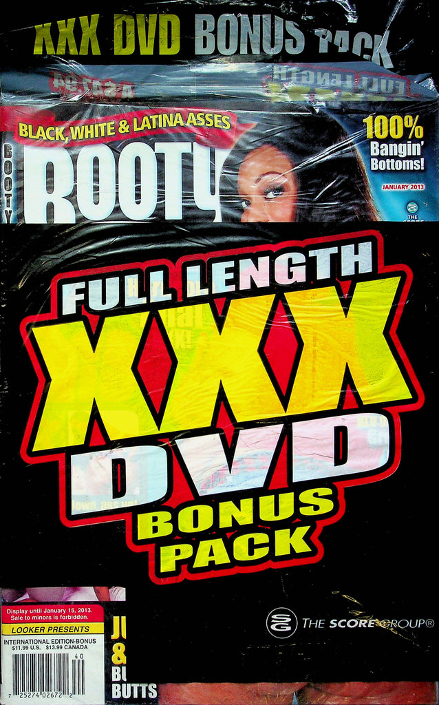 Bootylicious Magazine January 2013 SEALED W/DVD 011823RP