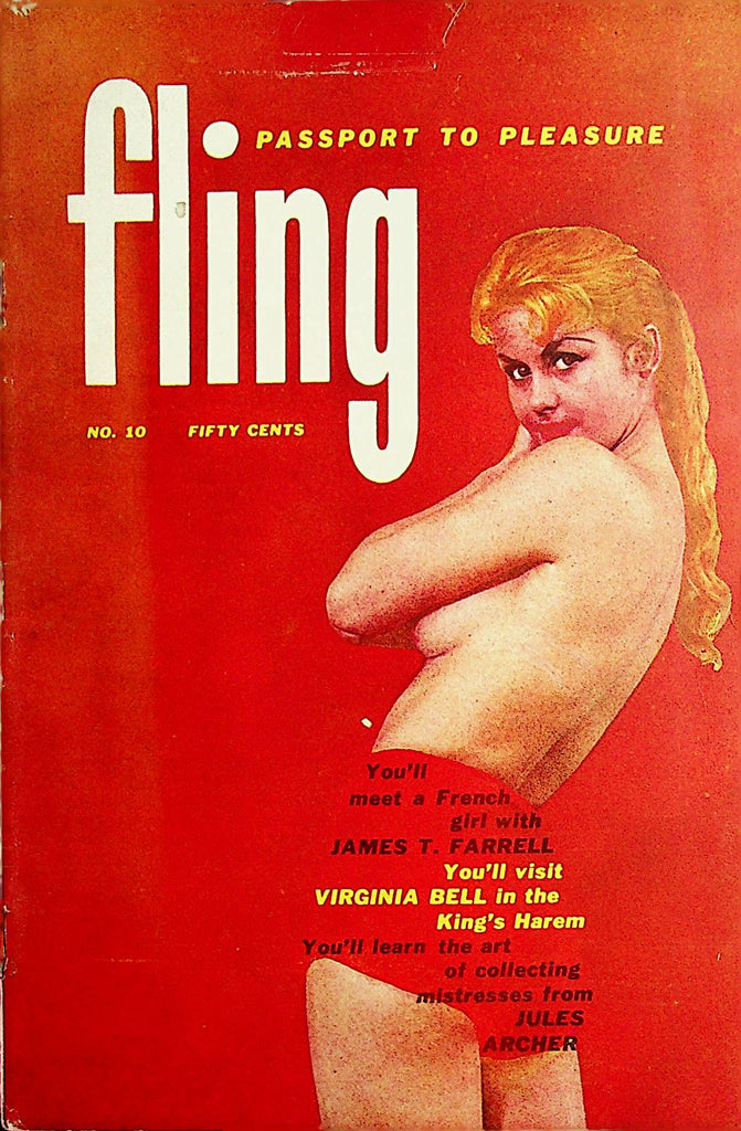 Fling Passport To Pleasure Digest  Virginia Bell  Insert Spread  #10  1958   110821lm-dm