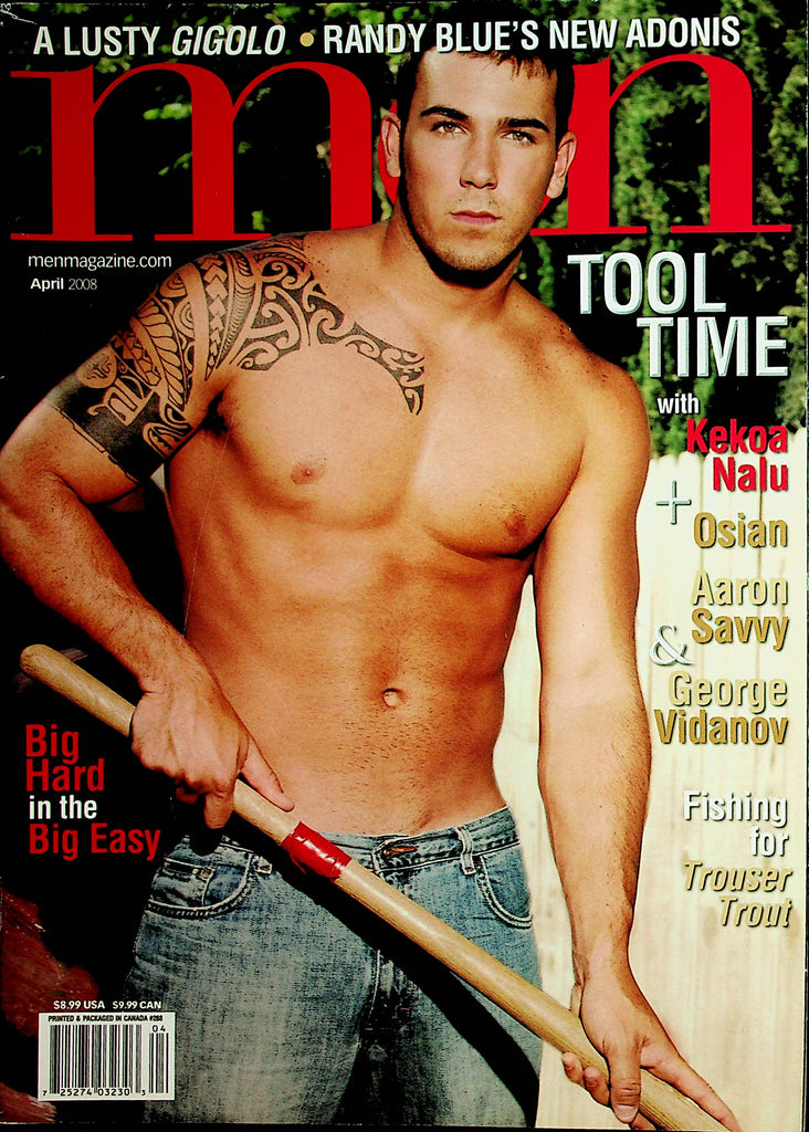 Men Gay Magazine  Tool Time With Kekoa Nalu   April 2008    022522lm-p3