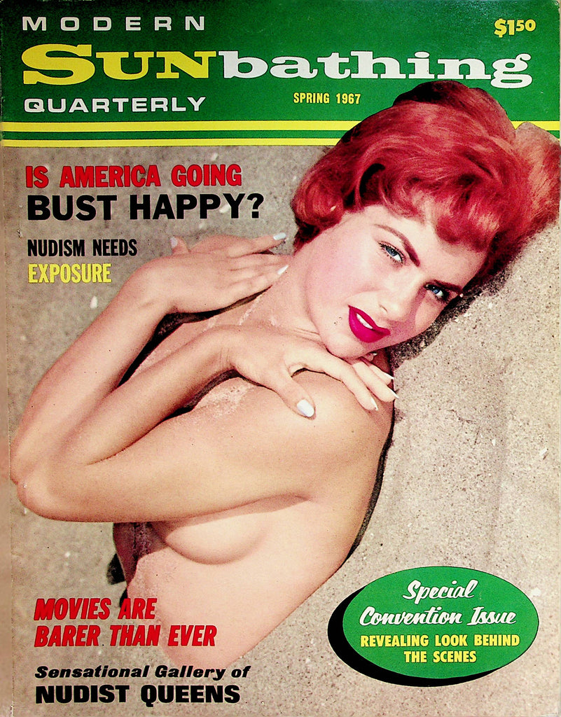 Modern Sunbathing Quarterly Magazine   Sensational Gallery Of Nudist Queens  Spring 1967         062322lm-p