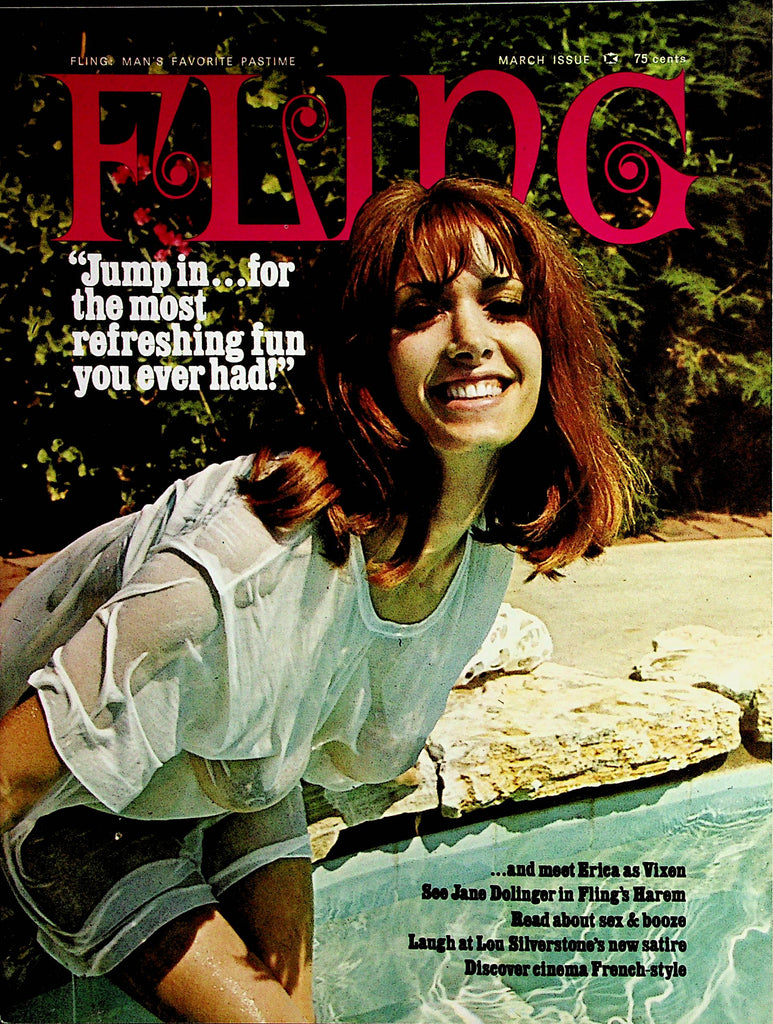 Fling Busty Magazine  Jane Dolinger / Maria McNeal  March 1970      101522lm-p