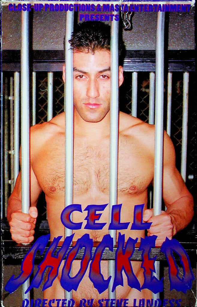 Gay Adult VHS Movie Cell Shocked Ft. Max Grand & Brian Anger 1994 By Close Up Prod. 032423RPVHS2