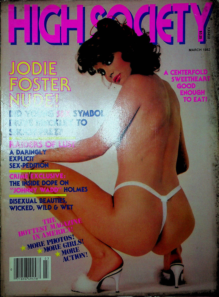 High Society Magazine Jodie Foster & Monica & Katy March 1982 120222RP