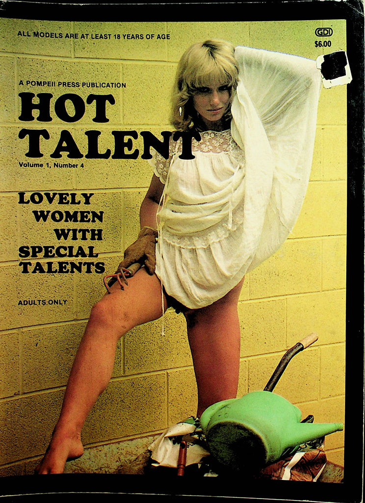Hot Talent Magazine  Lovely Women With Special Talents  vol.1 #4 1970's  Pompeii Press   020822lm-dp