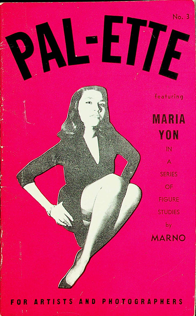 PAL-ETTE  Digest Featuring Maria Yon Figure Studies By Marno  1960's  120721lm-dm