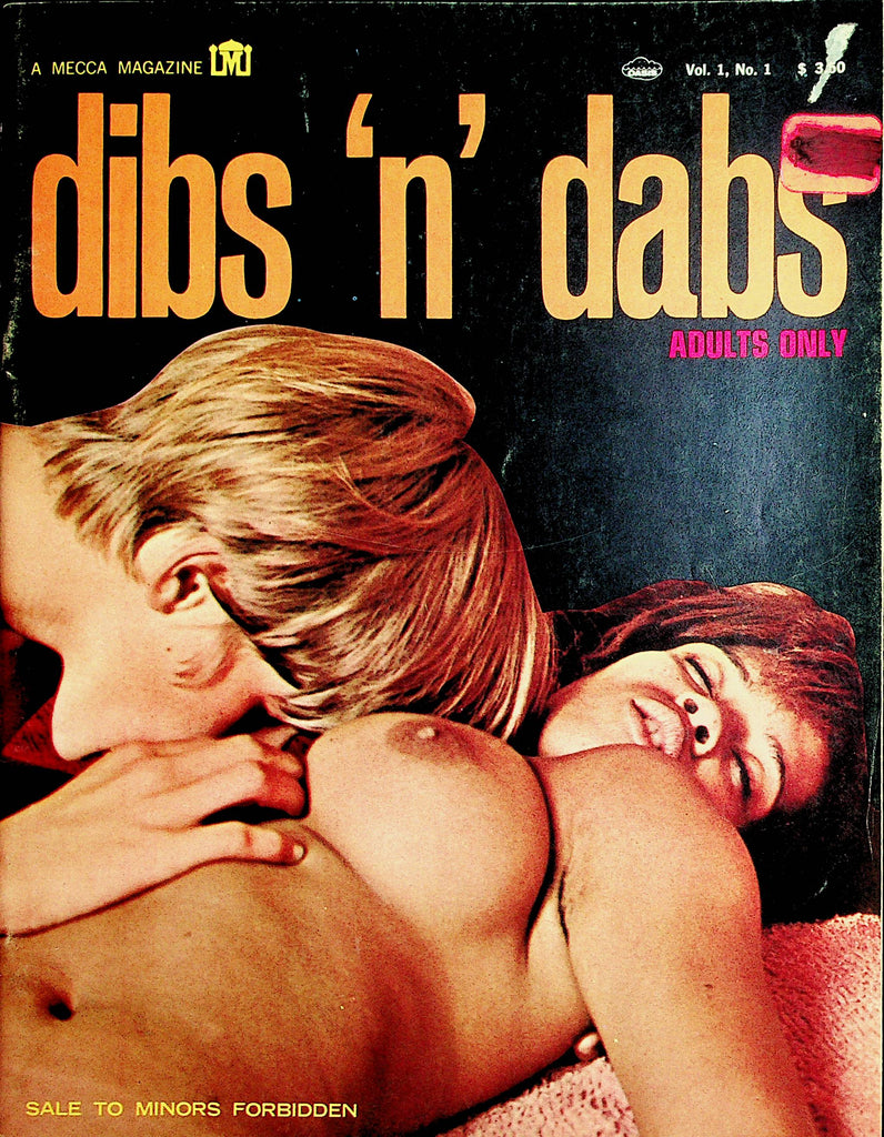 Dibs 'N' Dabs Vintage Magazine  Sally & Johnny  vol.1 #1 1969  091321lm-dm