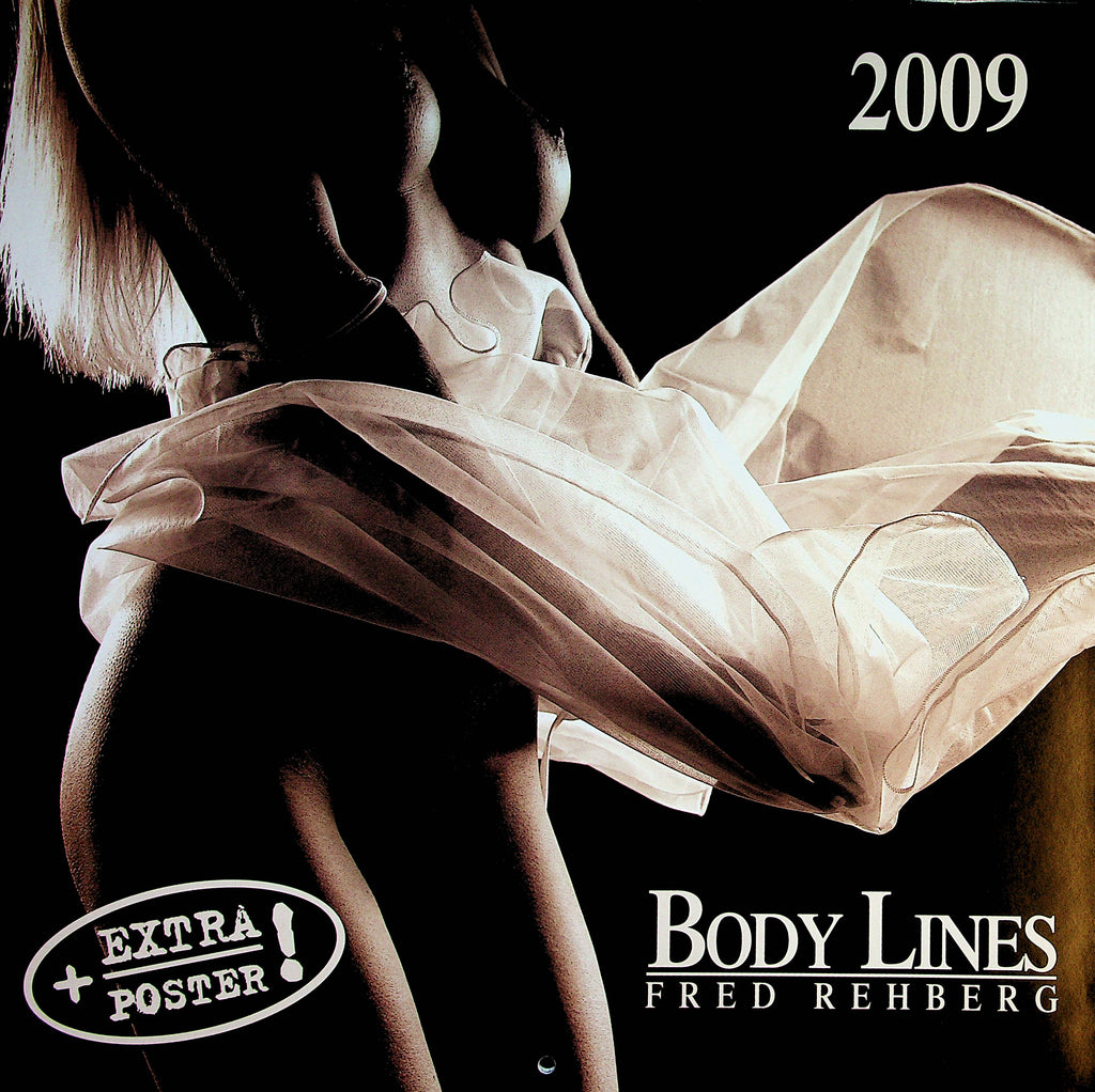 Body Lines International 2009  Calendar  12" x 12"   by  Fred Rehberg  w/Poster   041923lm-pcal