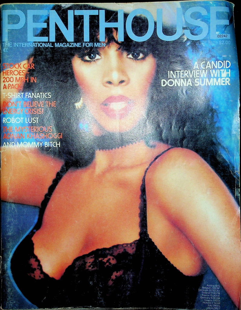 Penthouse Magazine Donna Summer & Robot Lust July 1979 100422RP