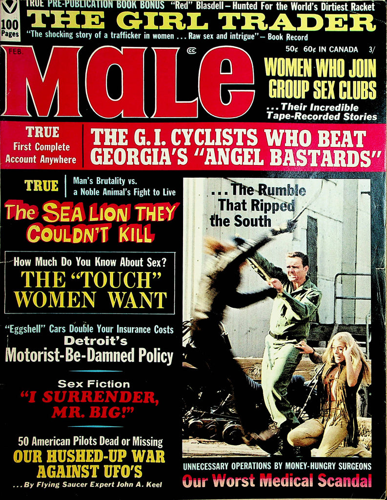Male Vintage Magazine  The "Touch" Women Want  February 1971    112321lm-dm