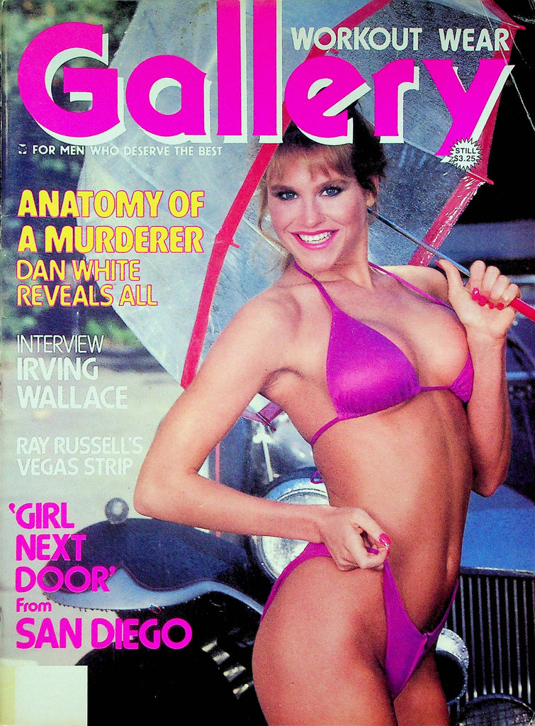 Gallery Magazine Dan White & Irving Wallace April 1985 092822RP
