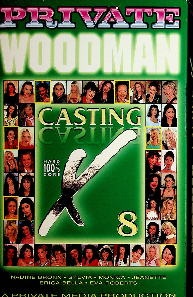 Casting X VHS  #8   Nadine Bronx/ Erica Bella XXX 1998  Private Woodman    111521lm-dm