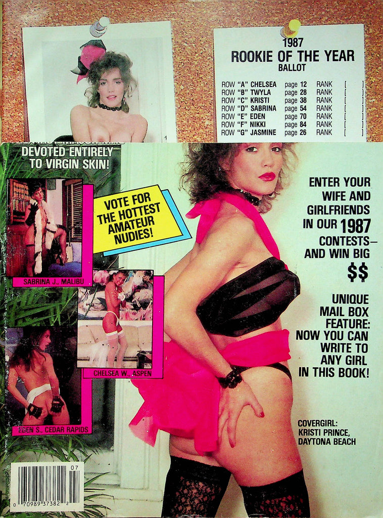 OUI Magazine Kristi Prince & Sabrina J. 1987 good reader copy 090622RP