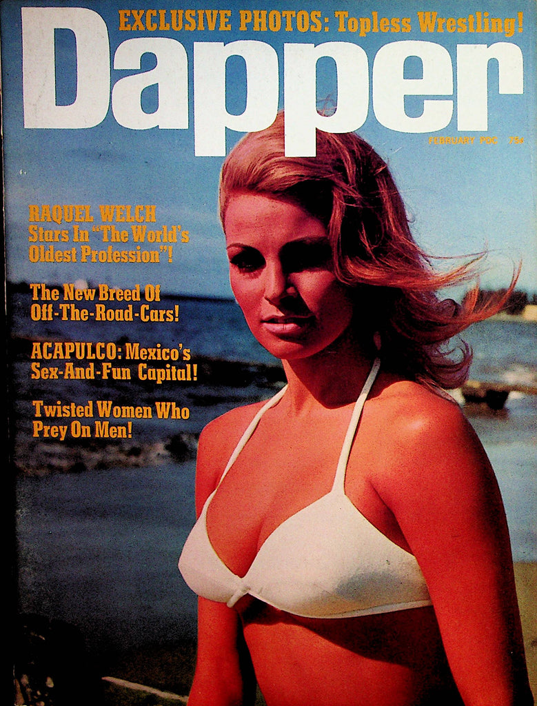 Dapper Busty Vintage Magazine Raquel Welch  February 1967     070522lm-p