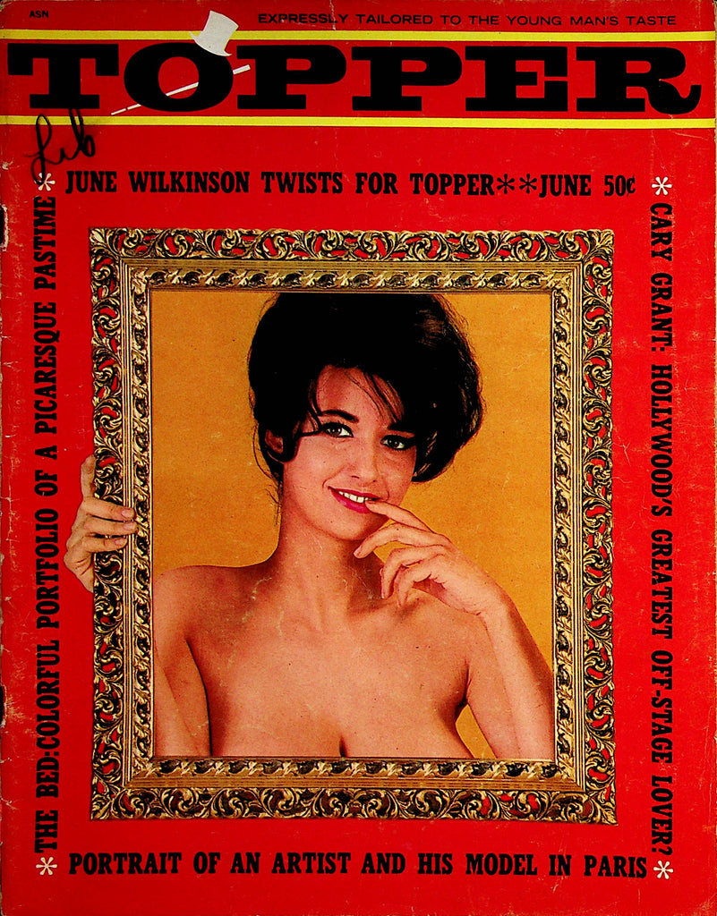 Topper Magazine  Joan Brinkman / June Wilkinson  1962   042922lm-p