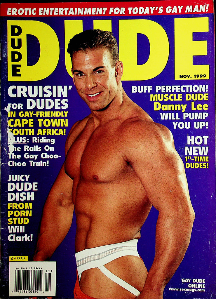 Dude Gay Magazine  Cover Hunk Danny Lee  November 1999   022522lm-p3