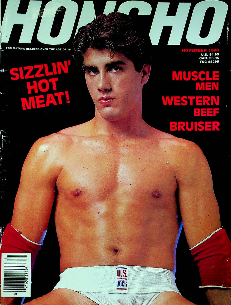 Honcho Magazine Samurai Sex Master & Greek Treasures November 1988 062022RP