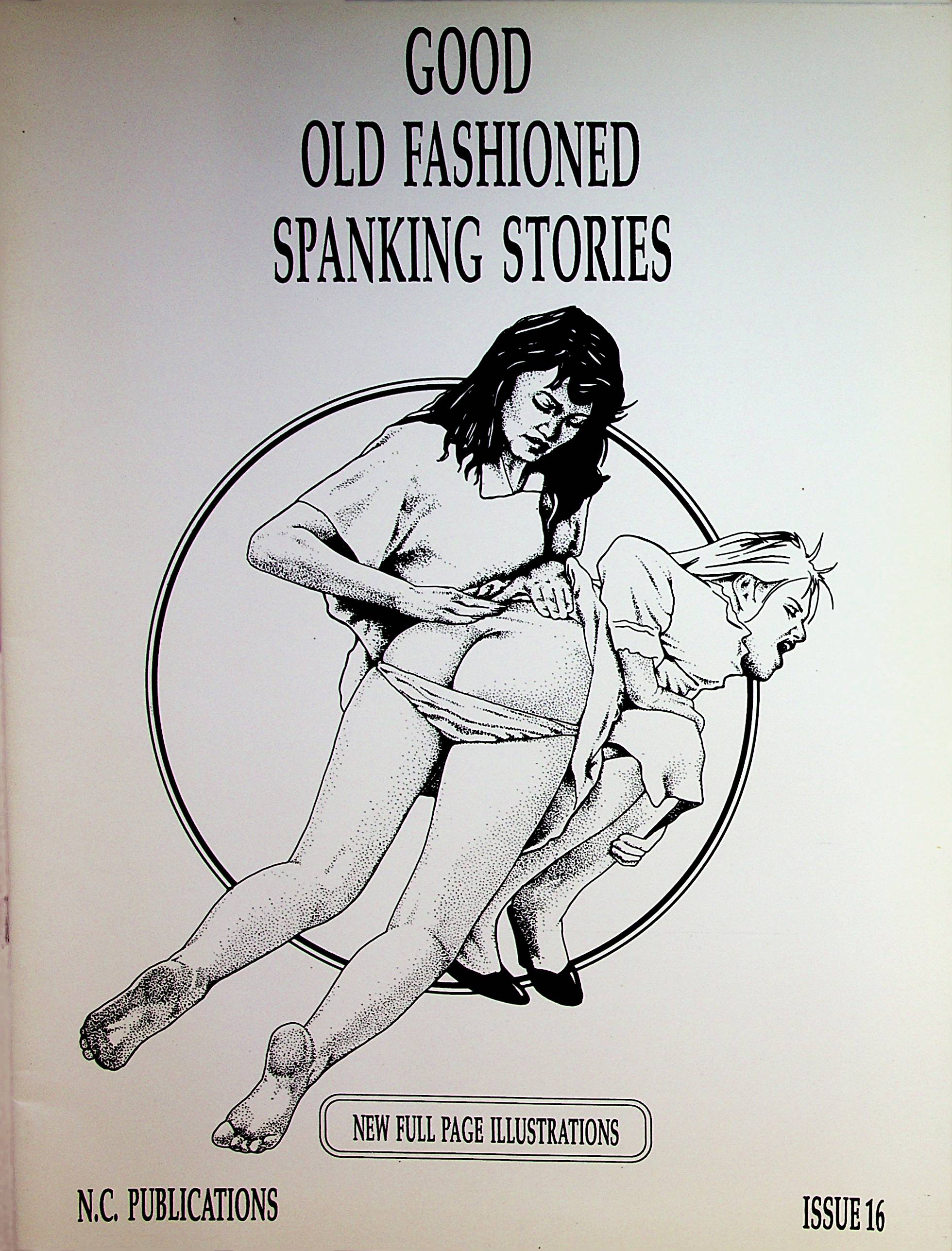 Good Old Fashioned Spanking Stories Magazine #16 1991 N.C. Publications  071322lm-p