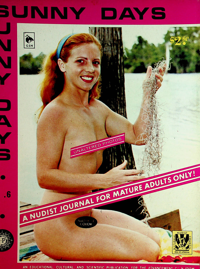 Sunny Days Nudist Magazine  #6   April 1967    120721lm-dm