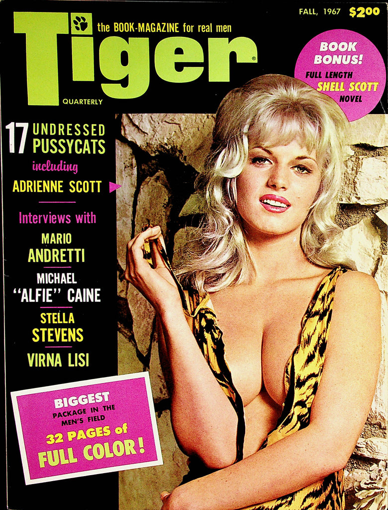 Tiger Busty Magazine  Sandra O'Hara Poster Girl /  Stella Stevens    Fall 1967     062122lm-p
