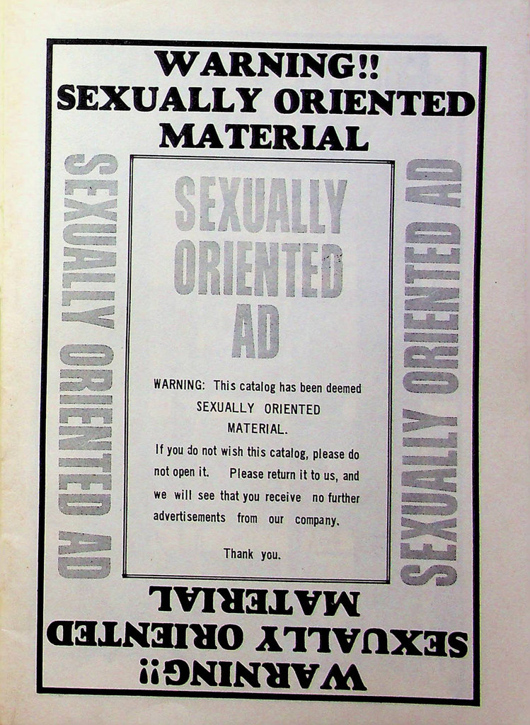 Swinger Magazine Sexually Oriented Ad 021323RP