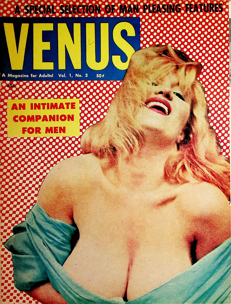 Venus Magazine  Bare Beauty Crystal Dawson  vol.1 #3  1958   071521lm-sh