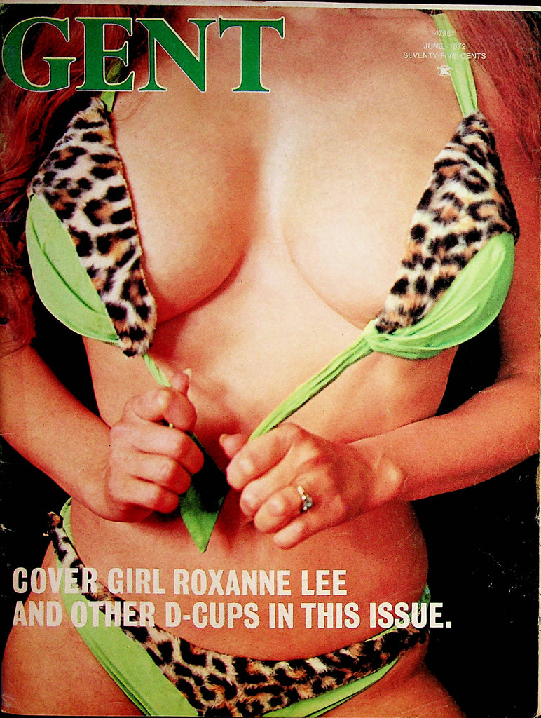 Gent Busty Magazine  Joan Brinkman / Rhonda Baxter  June 1972    062822lm-p