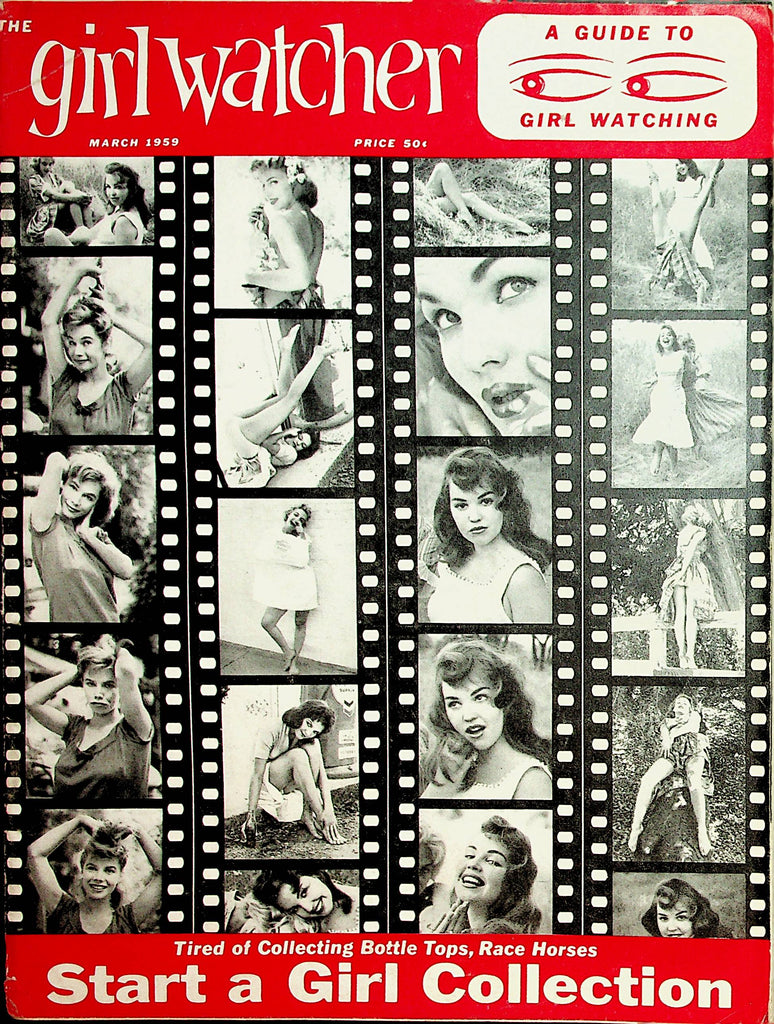 The Girl Watcher Magazine  Mamie Van Doren  March 1959   082421lm-dm