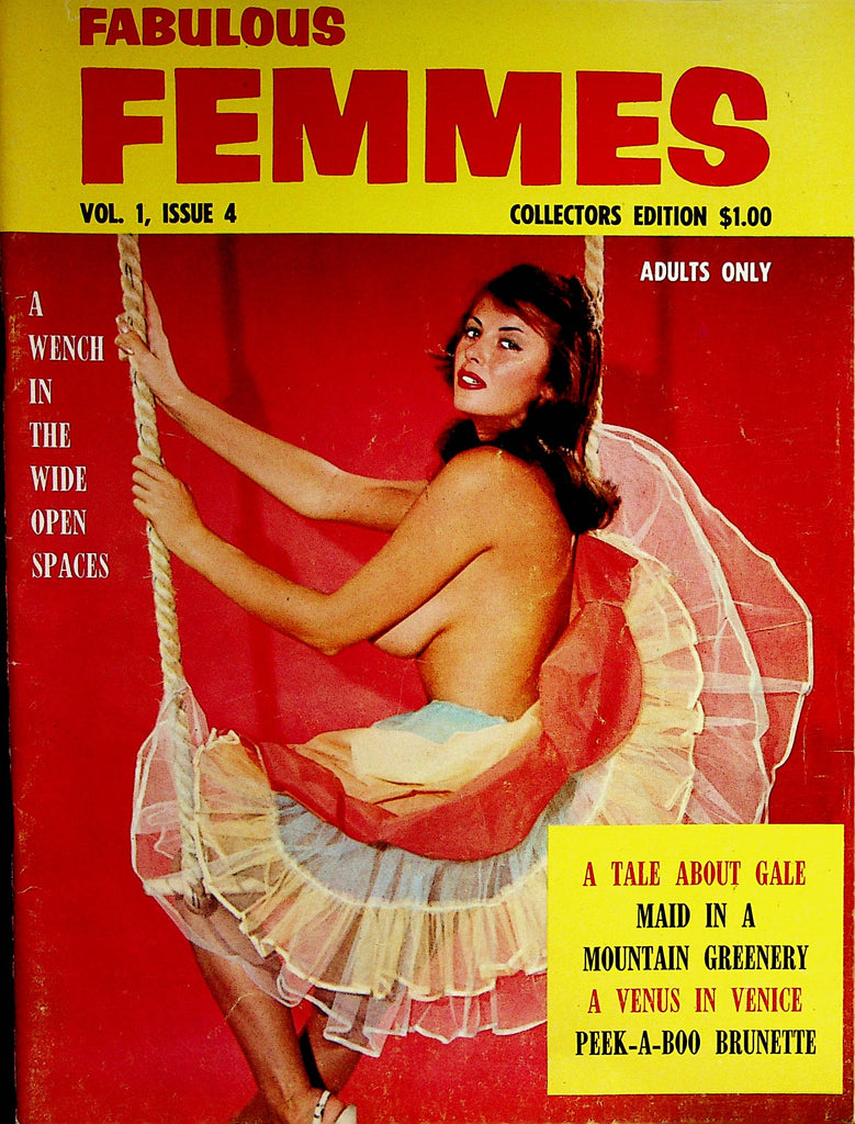 Fabulous Femmes Busty Vintage Magazine  Rose Duane   vol.1 #4  1963     070122lm-p
