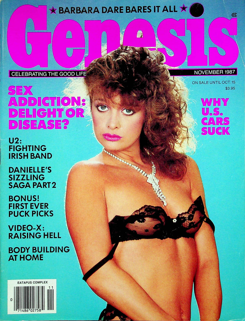 Genesis Magazine U2 & Danielle's Sizzling Saga Part 2 November 1987 0629122RP