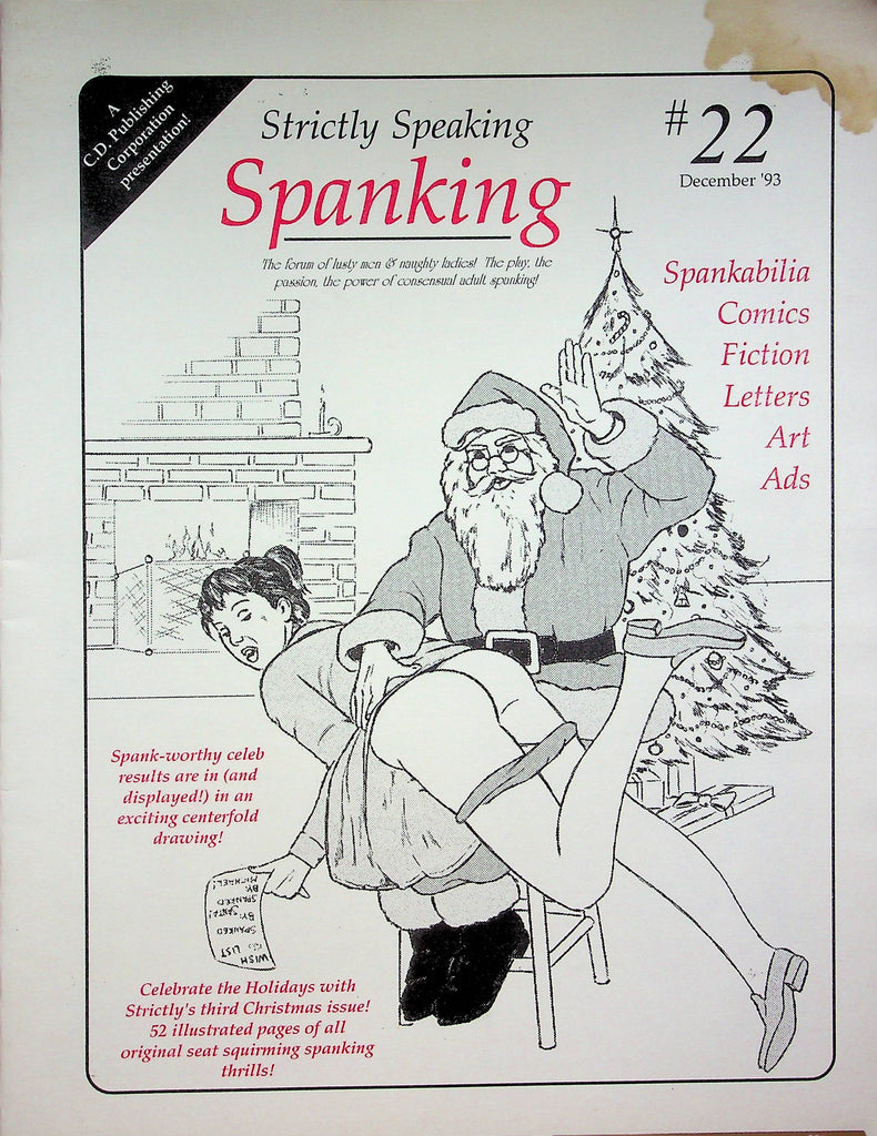 Strictly Speaking Spanking Magazine #22 December 1993 081922RP