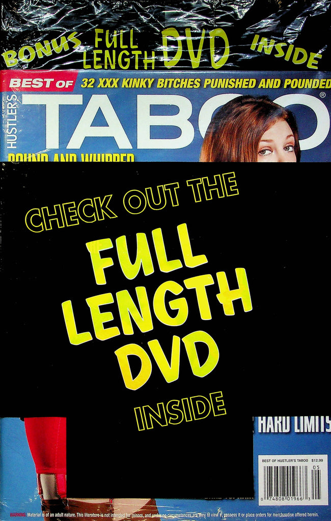 Best Of Taboo Magazine Bound And Whipped & Mistress Larkin 2016 W/DVd 110722RP