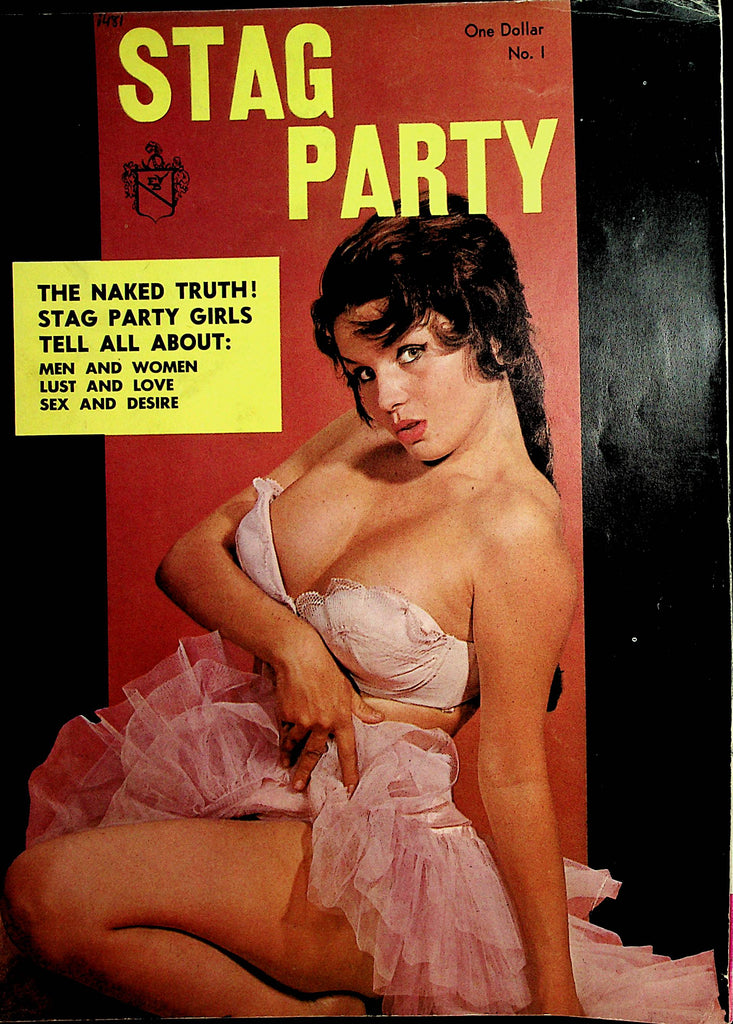 Stag Party Vintage Magazine  The Naked Truth! Stag Party Girls #1 1960's    111621lm-dm