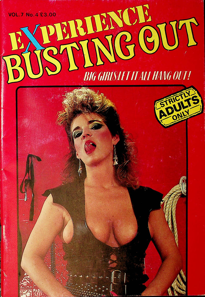 Experience Busting Out Magazine  Big Girls Let It All Hang Out!  vol.7 #4  1980's    061721lm-dm2