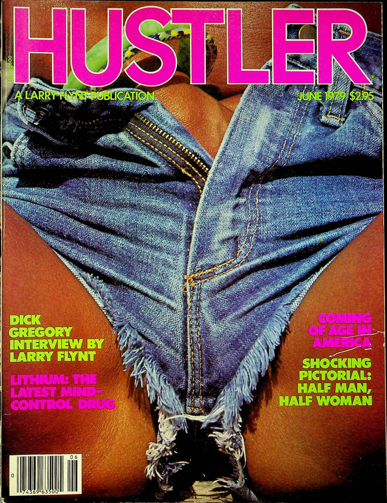 Hustler Magazine Dick Gregory & Lithium June 1979 082622RP