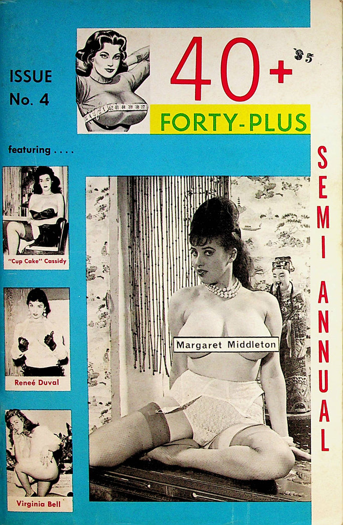 40+ Busty Vintage Semi Annual Magazine  Margaret Middleton / Virginia Bell  #4 1963   062722lm-p