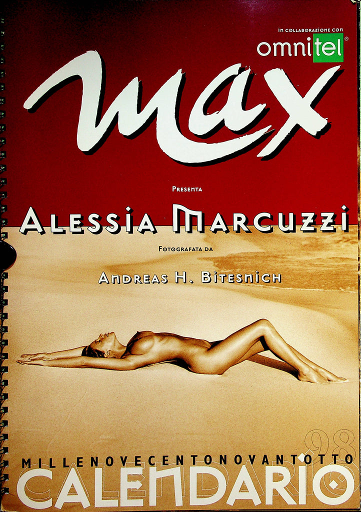 Max Italian International Calendar  1998  Wall Calendar  13" x 9"    041323lm-pcal