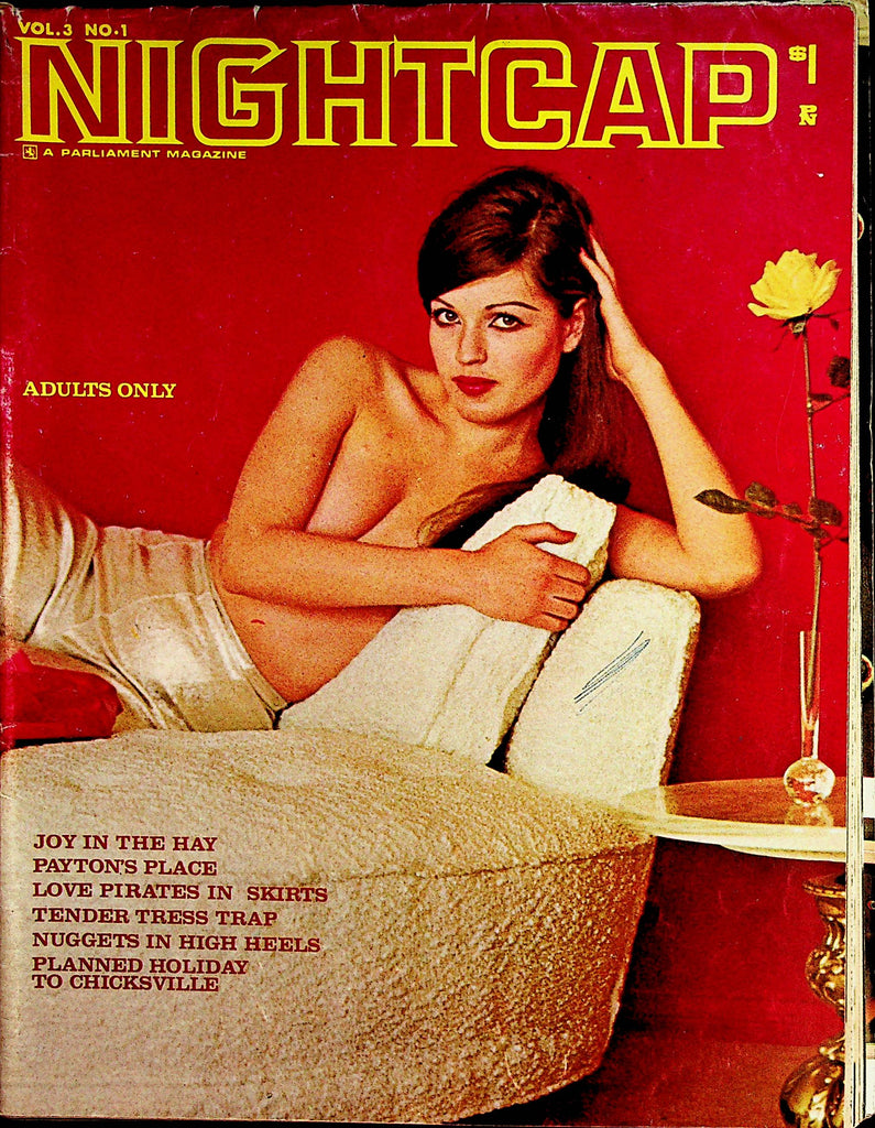 Nightcap Busty Vintage Magazine  Payton's Place / Nuggets In High Heels  vol.3 #1  1963  Parliament Publication101322lm-p