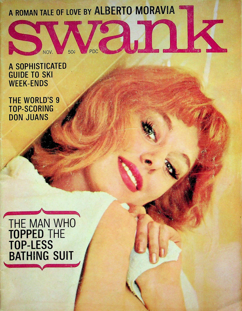 Swank Magazine Guide To Ski Week-ends  & Krautland 20 Years Later November 1964 052322RP