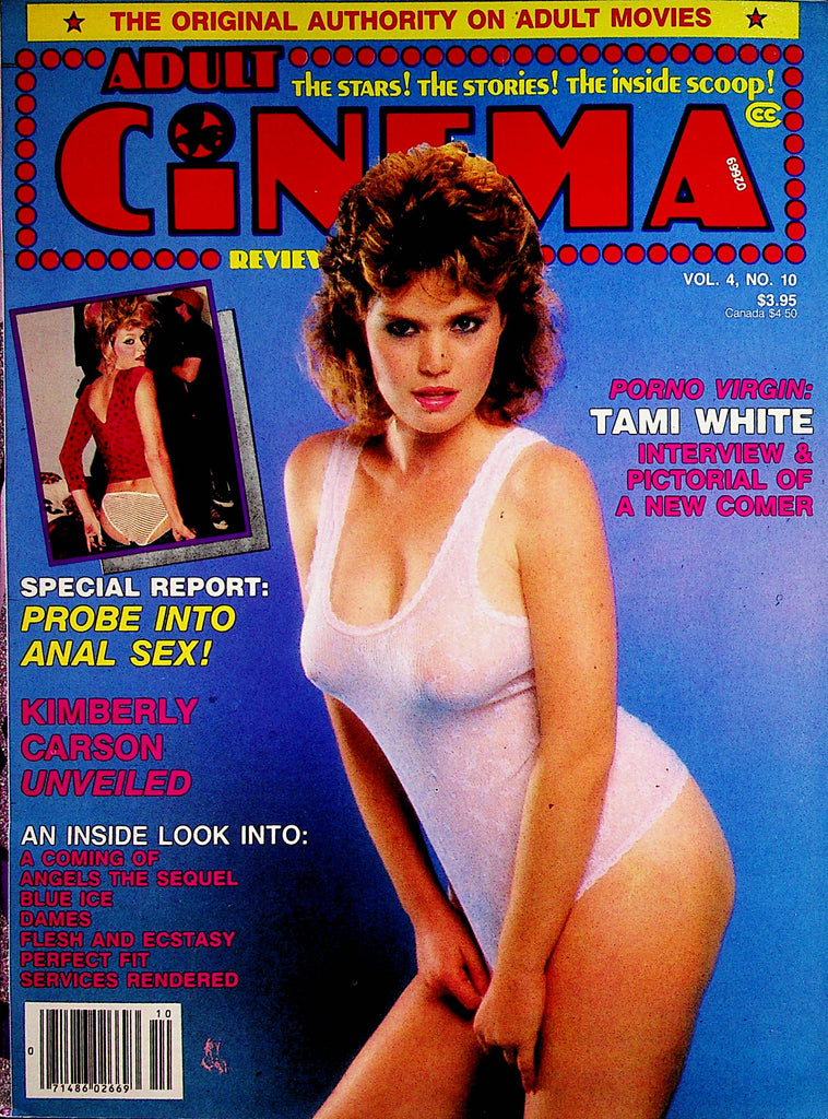 Adult Cinema Review Magazine  Tami White  vol.4 #10  1980's     022623lm-p