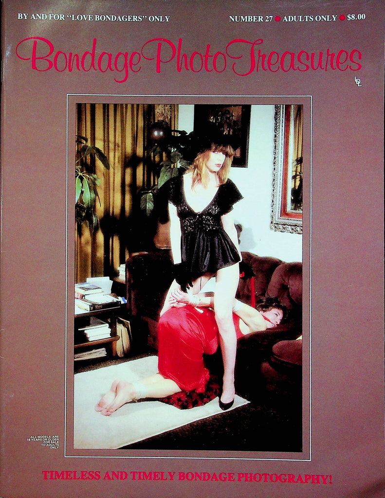 Bondage Photo Treasures Magazine Marley Haze & Lorraine Vanowen No.27 1989 122322RP