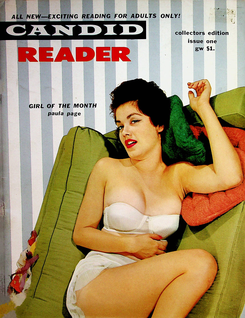 Candid Reader Busty  Magazine   Girl Of The Month Paula Pag  #1 1960 Collectors Edition  071622lm-p