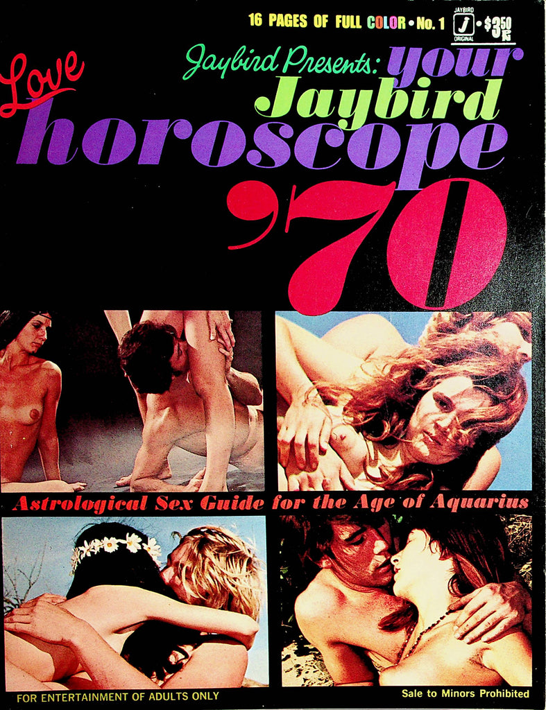 Your Jaybird Love Horoscope '70 Magazine Sex Guide For The Age Of Aquarius #1 1970   092921lm-dm