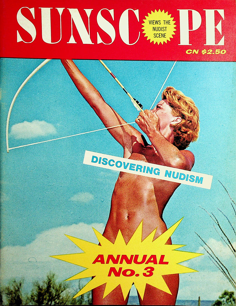 Sunscope Nudist Magazine  Discovering Nudism  Annual #3 1960's House Of Price    120721lm-dm