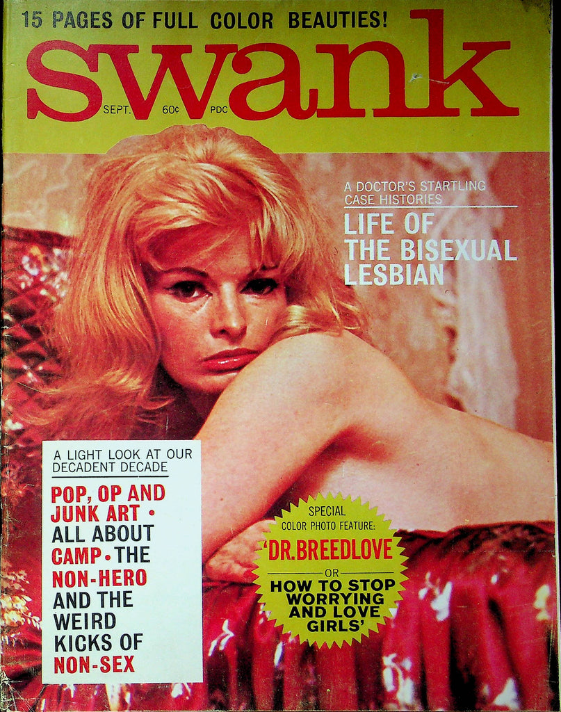 Swank Magazine Life Of Bisexuals & Dr. Breedlove September 1965 032023RP