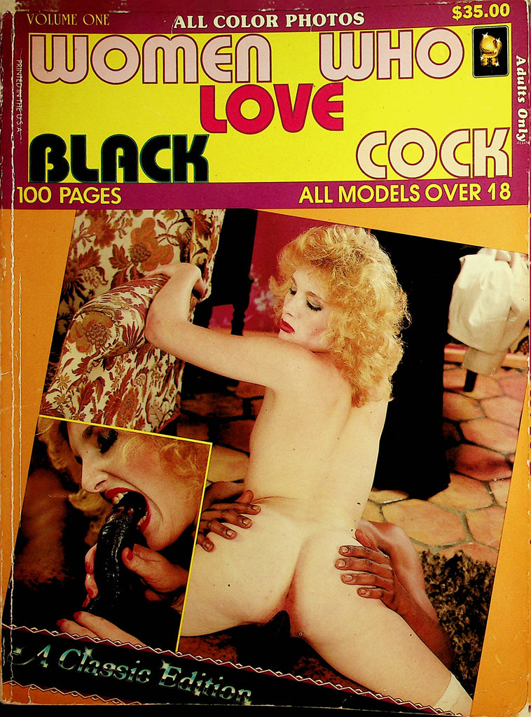 Women Who Love Black Cock Magazine  vol.1  1980's       020222lm-dm2