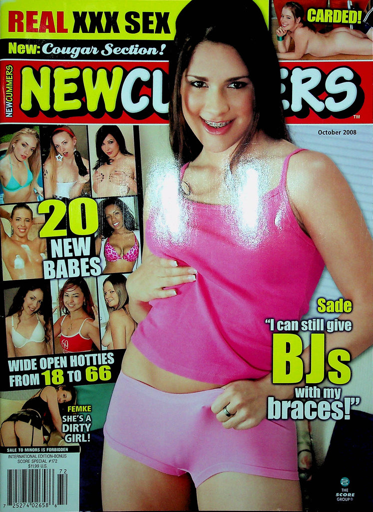 Newcummers Magazine Sade Femke & Cougar section October 2008 112322RP2