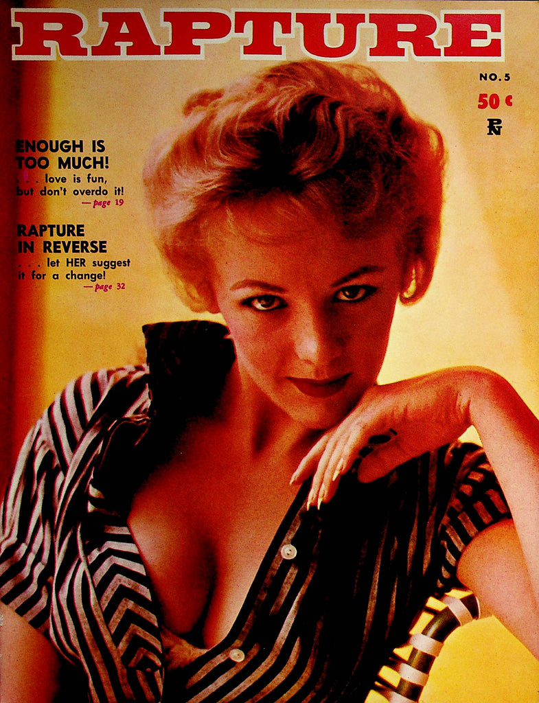 Rapture Busty Magazine  Sex Make The World Go 'Round   #5 1960     071422lm-p2