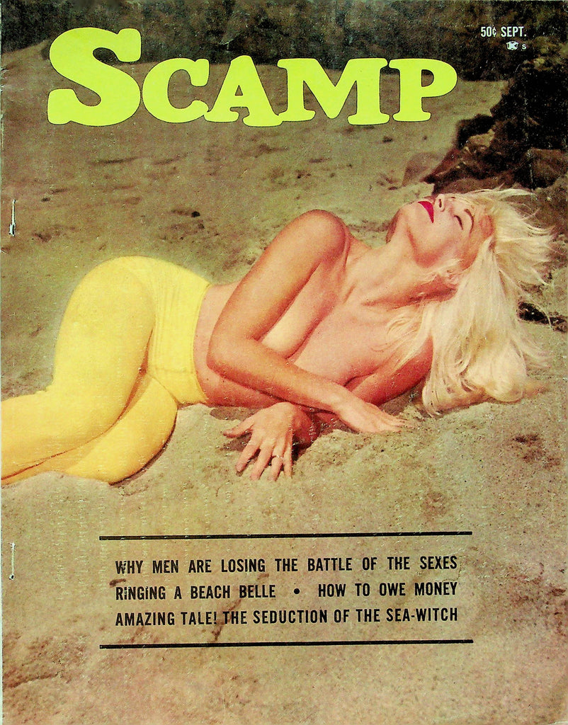 Scamp Magazine Ringing A Beach Belle September 1963 061322RP