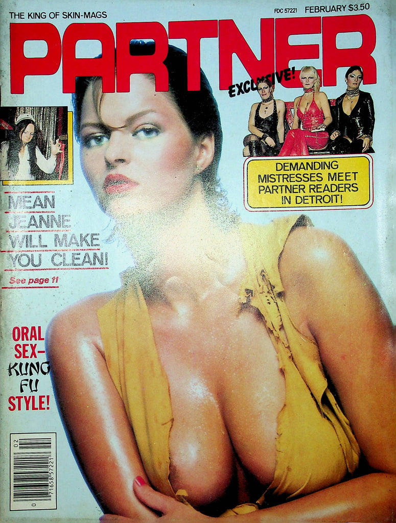 Partner Magazine Brooke & Sinemascope February 1983 120122RP